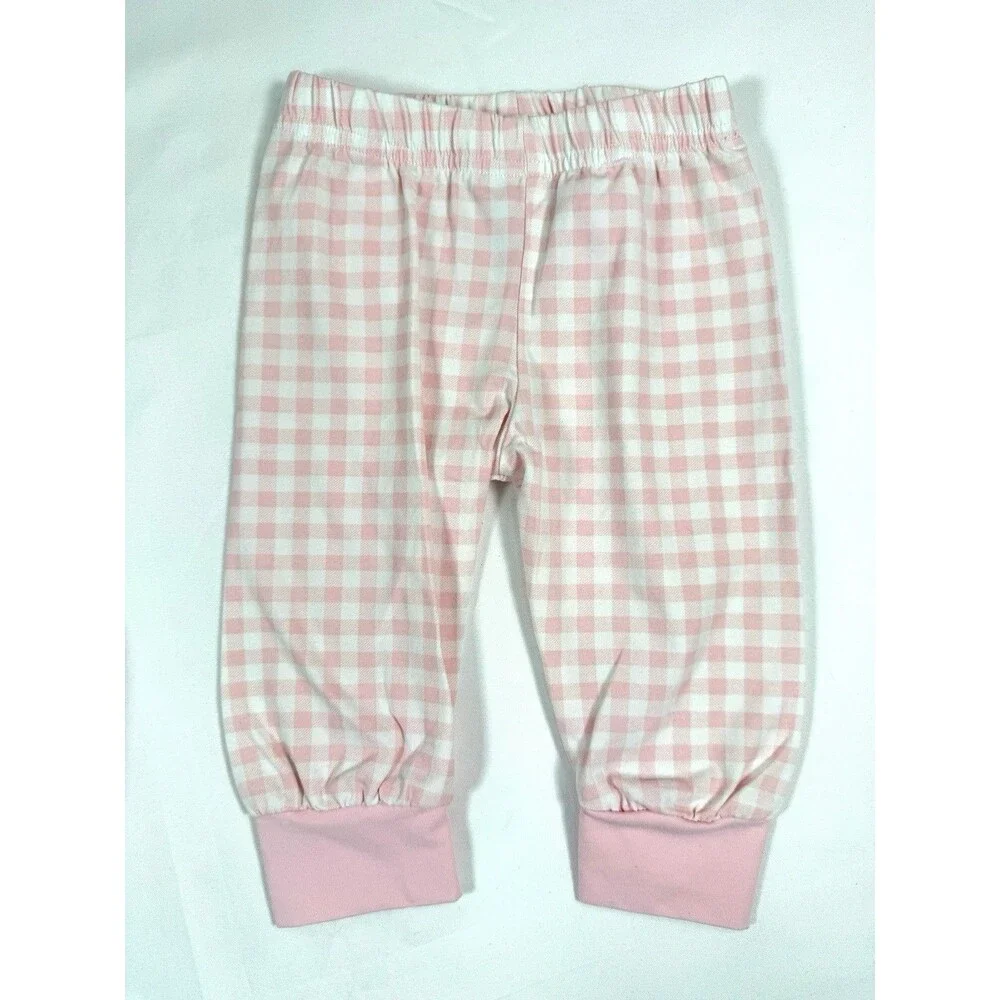 SMOCKINGBIRD Girls Bunny Pajama‎ Set 9M Cottagecore Sweet Cozy Soft